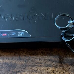 Black Portable DVD Player